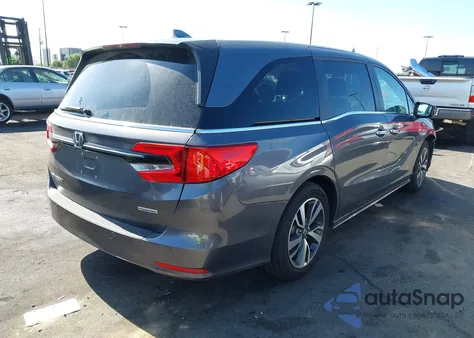 2023 Honda Odyssey Touring из США, поврежденный, VIN 5FNRL6H84PB018606
